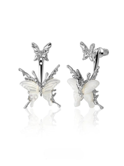 Butterfly multi-pierced earrings B2914