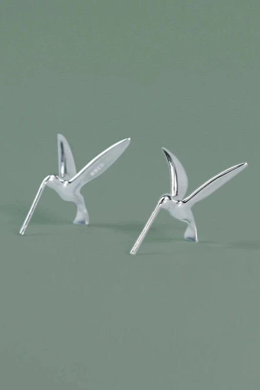 S925 original hummingbird earrings B3484