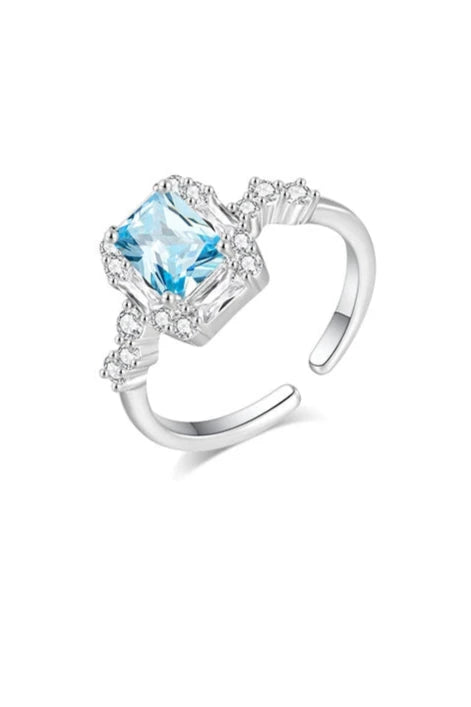 S925 Dawn Rock Candy Open Ring B3322