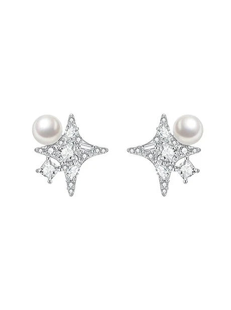 S925 Galaxy Star Earrings B2897