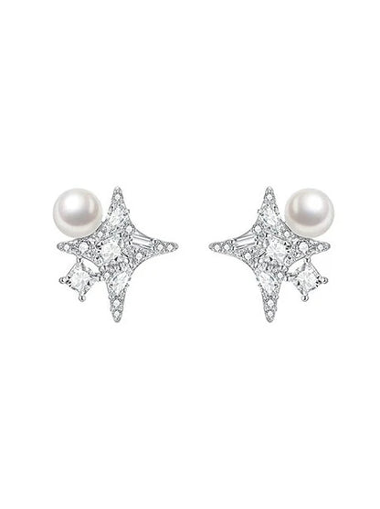 S925 Galaxy Star Earrings B2897