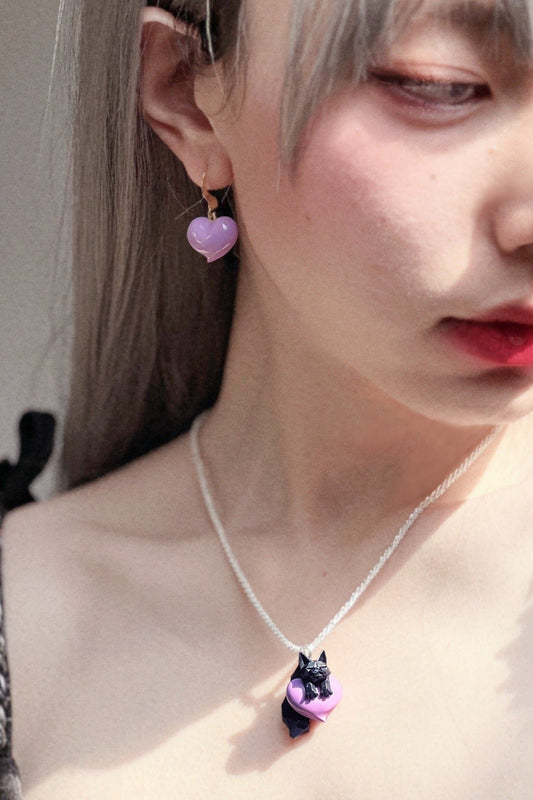 I Love Kitty Necklace B1702