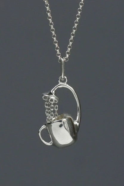 S925 Happy Watering Can Necklace B3485