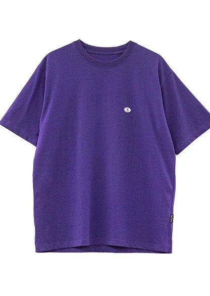 Eggplant purple cotton T-shirt B3104