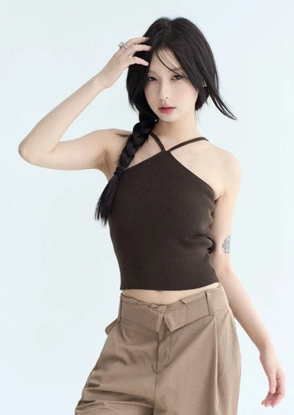 Short slim camisole B3180