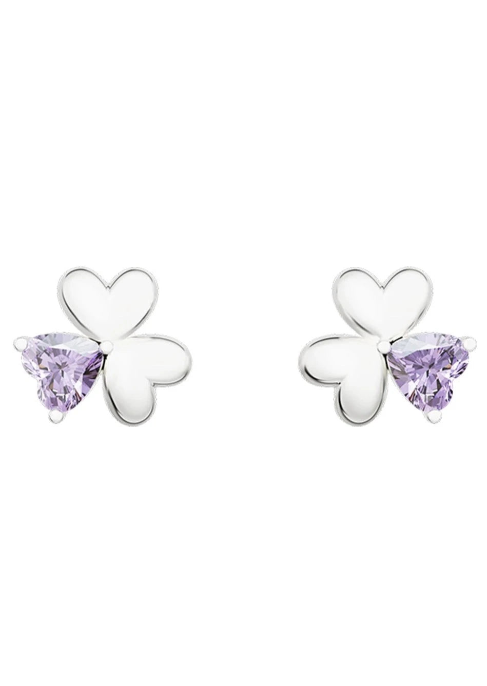 S925 Symphony Love Triple Floral Earrings B3077