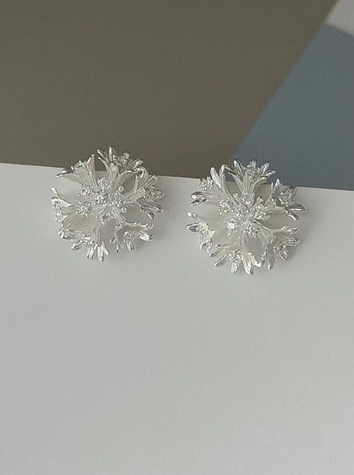 S925 Cornflower earrings B2605