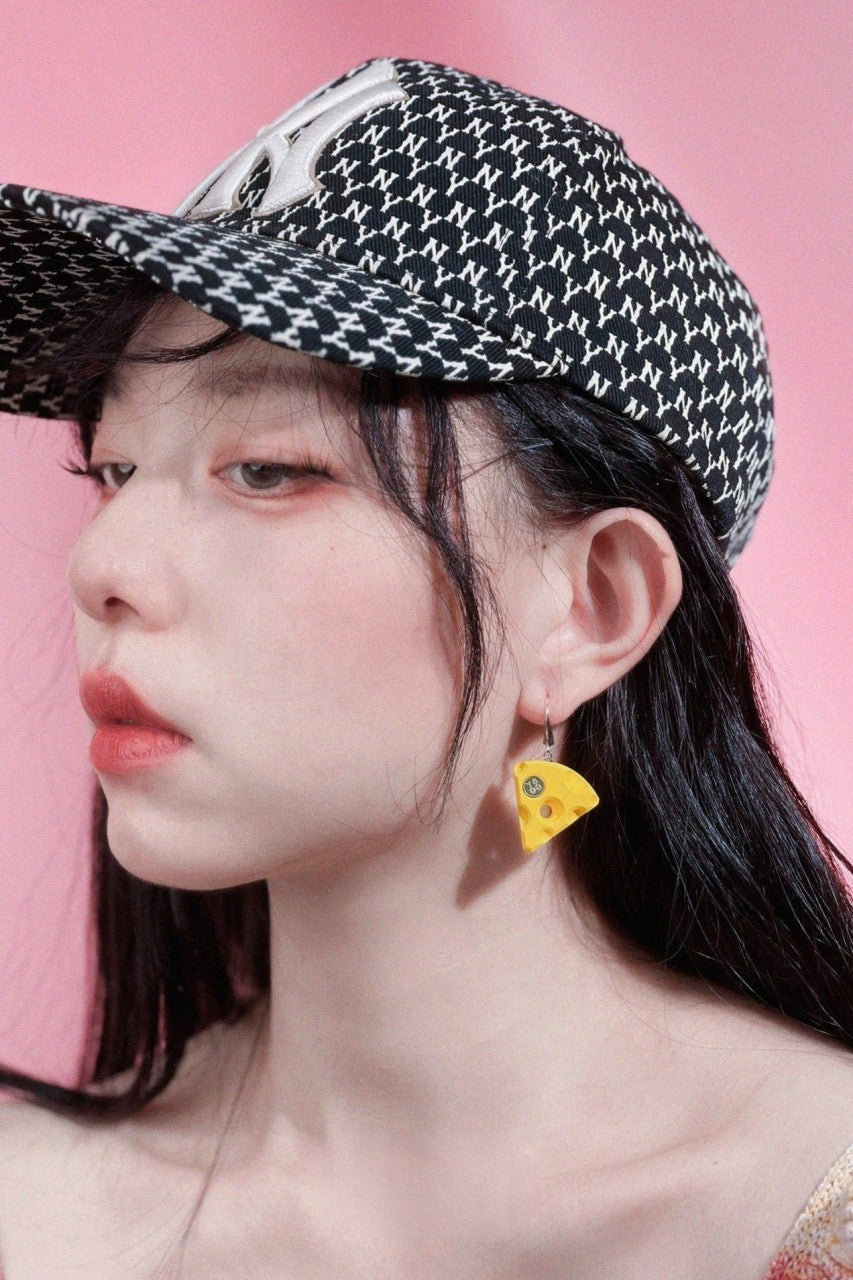 Cheese Cool Polygon Earrings B3145