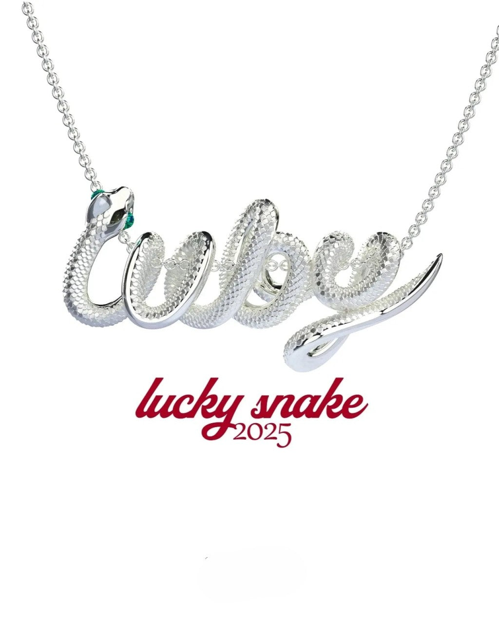 Snake Ear Lucky Necklace B3558