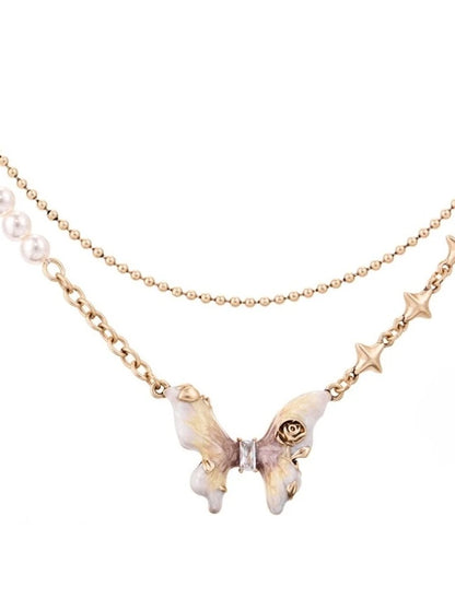 Beckon Butterfly Necklace B2835