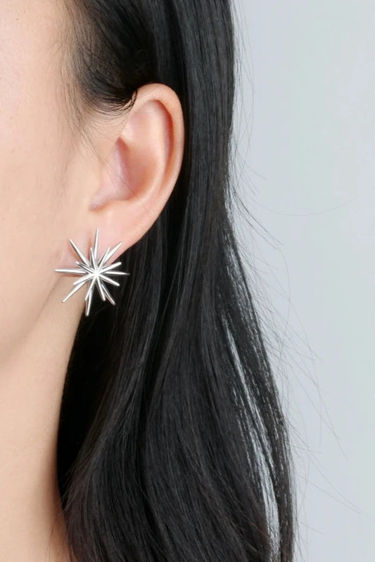 Geometry Star Earrings B3191