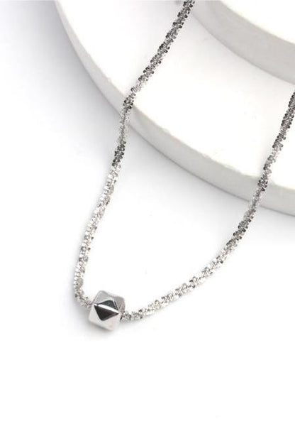 S925 Starlight Shiny Daily Necklace B3194