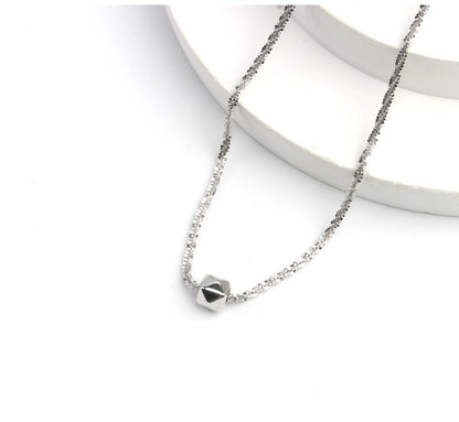 S925 Starlight Shiny Daily Necklace B3194