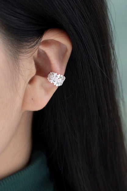 S925 Artistic Jinfu Ear Cuff (Single) B3556