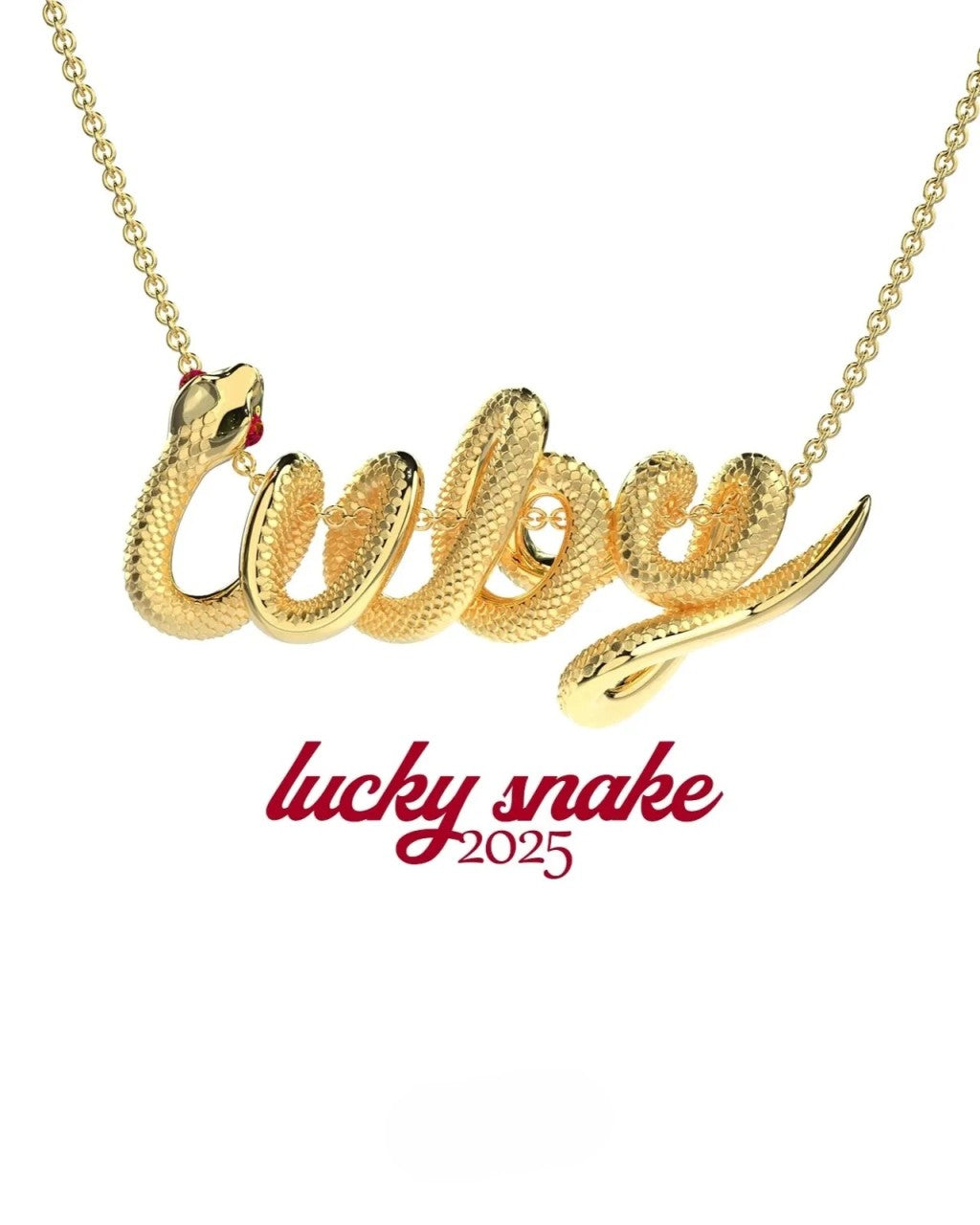 Snake Ear Lucky Necklace B3558