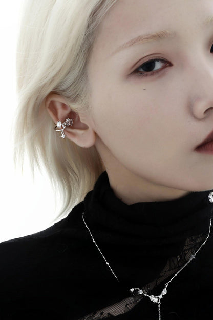 S925 Zircon Minimalist Ear Cuff B3429