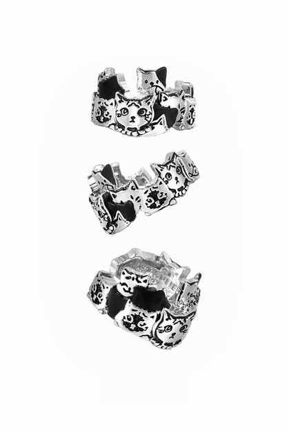 Graffiti Cat Unisex Ear Cuff B3470