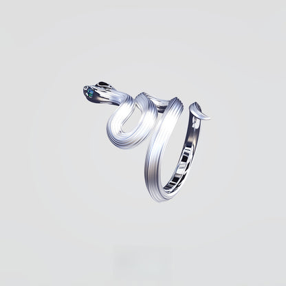 Snake Ear Artistic Line Open Ring B3567