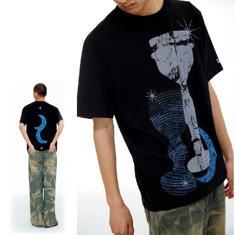 Sun Moon Chalice T-shirt B1968